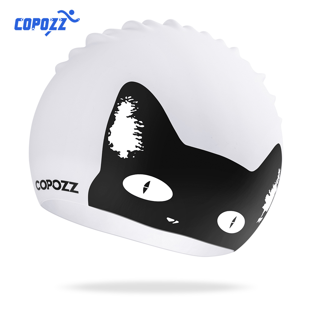 Aquatic Sports Hat - COPOZZ Gorro de natación de silicona