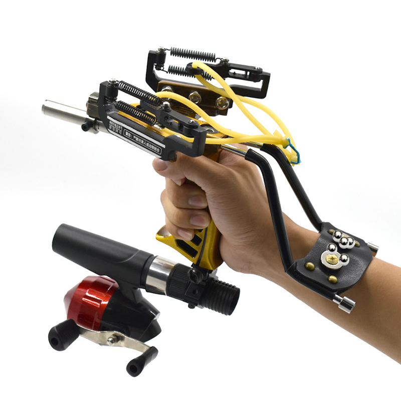 Tirachinas de Metal mejorado c - Speargun Rubber Band reseña y precio