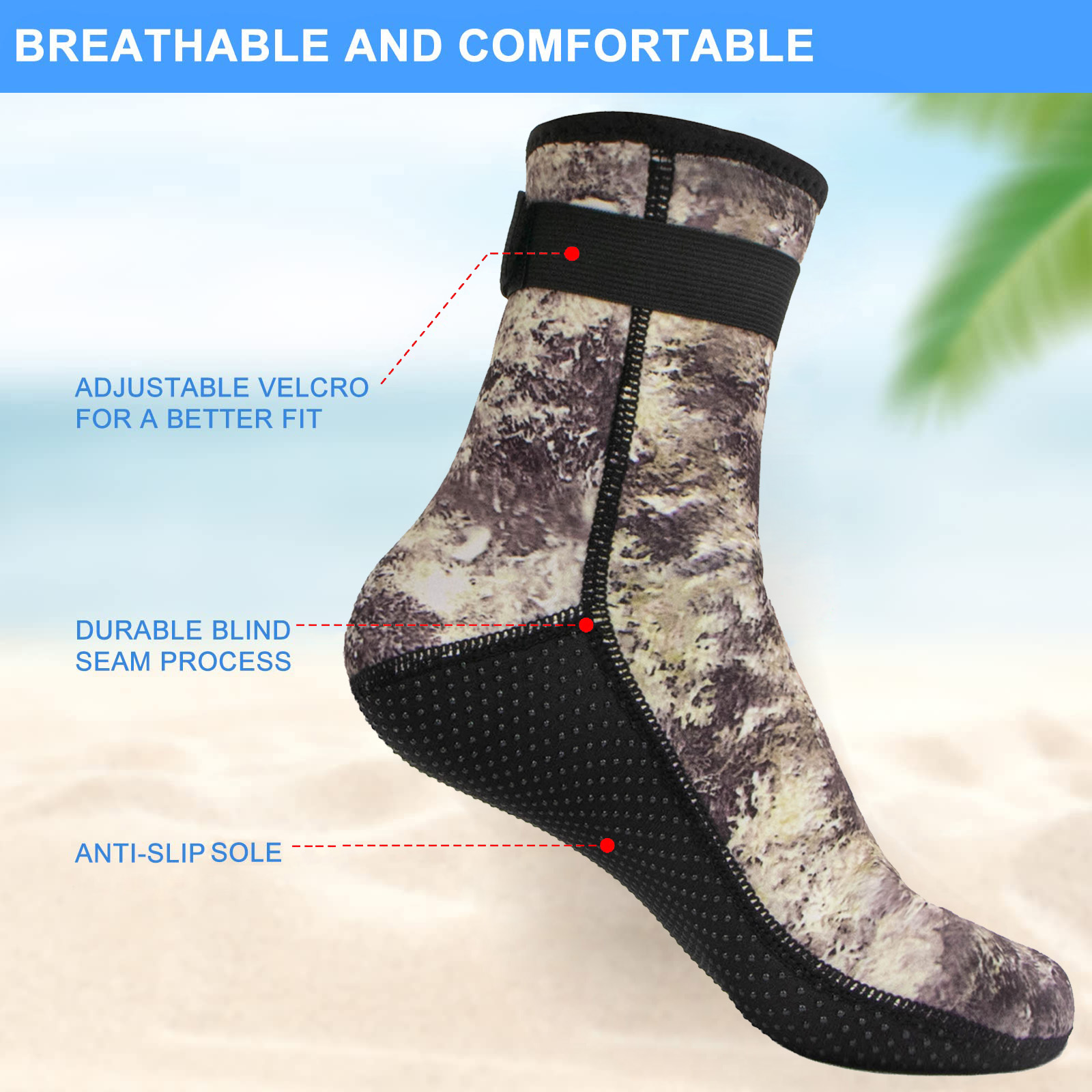 Calcetines de agua de neopreno - Aquatic Sports Shoes reseña y precio