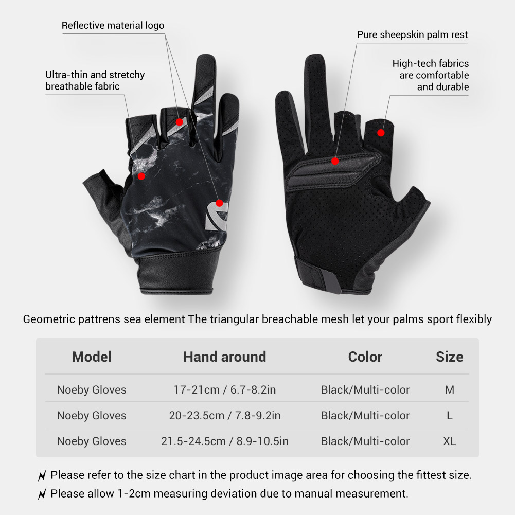 Noeby guantes de pesca de medi - Spearfishing Glove reseña y precio