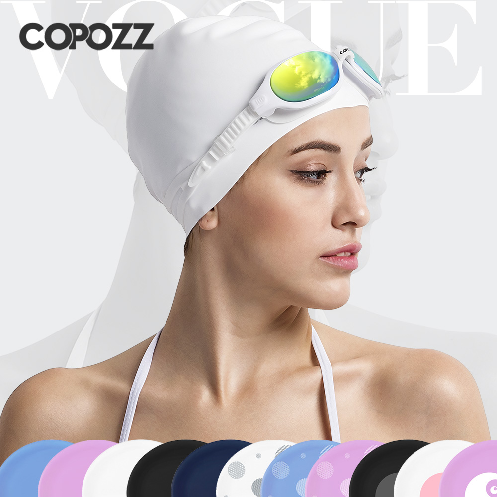Copozz-Goma de silicona elásti - Aquatic Sports Hat reseña y precio