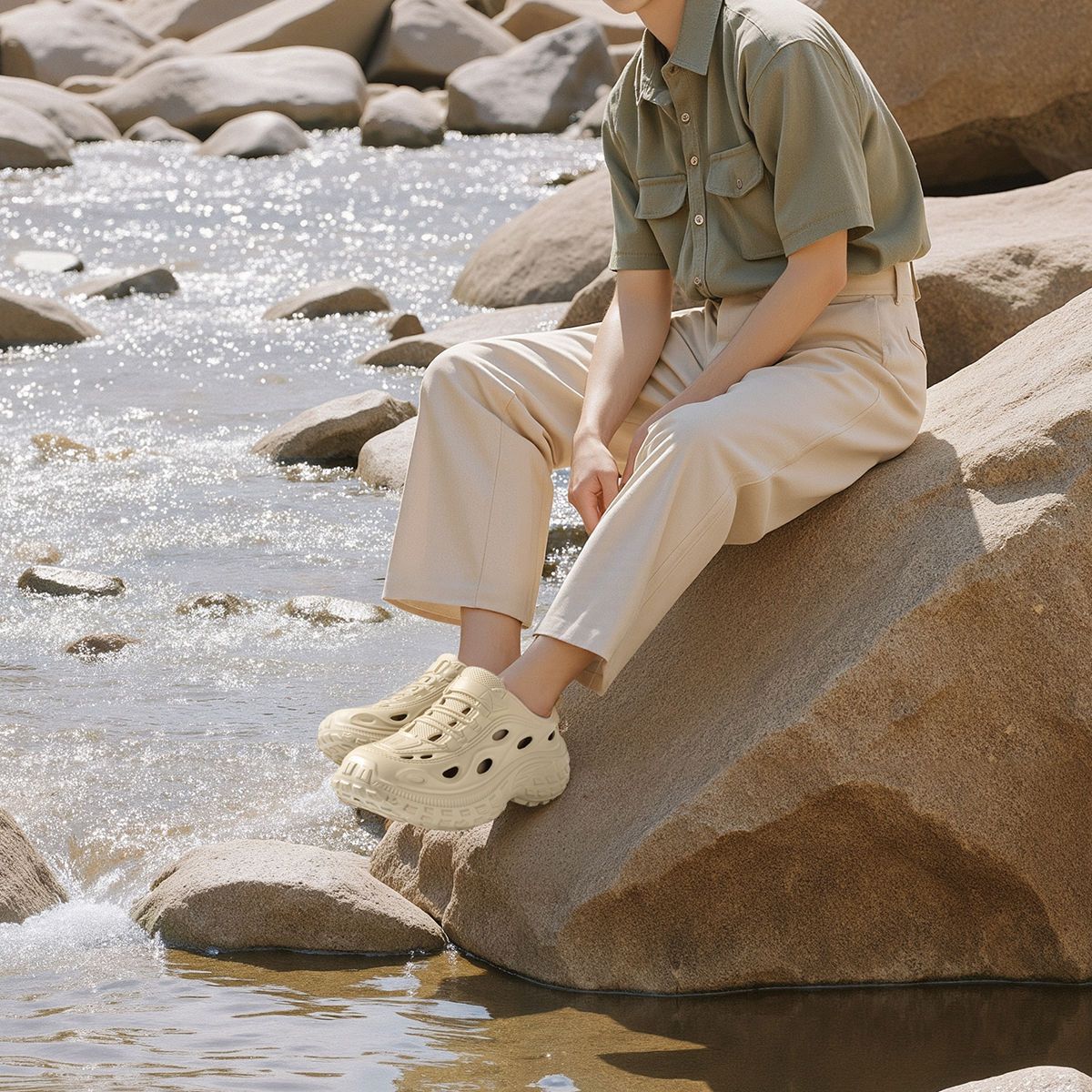 Zuecos de Verano para Hombre p - Aquatic Sports Shoes reseña y precio