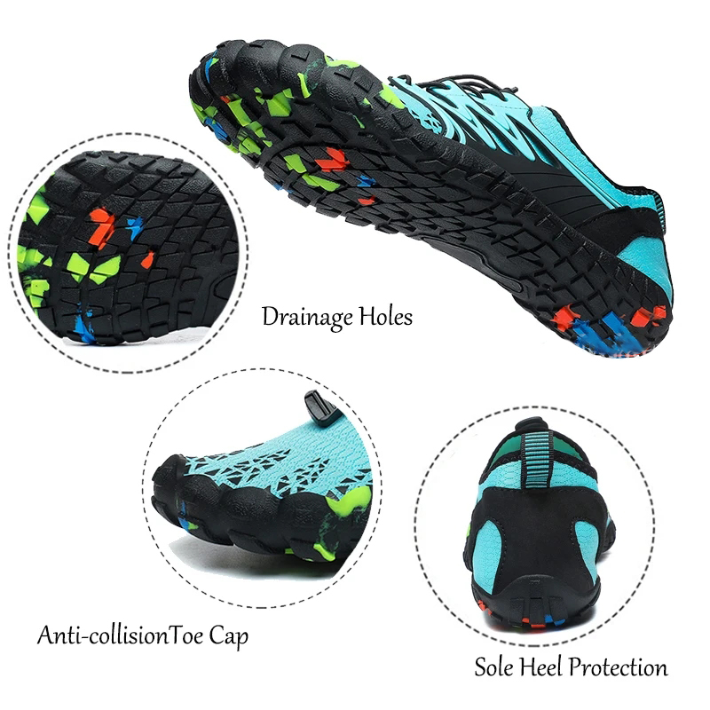Zapatos acuáticos de secado rá - Aquatic Sports Shoes reseña y precio